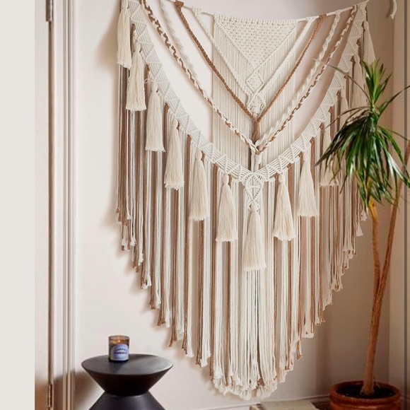 Macramé wall decor - Picture 2 of 7